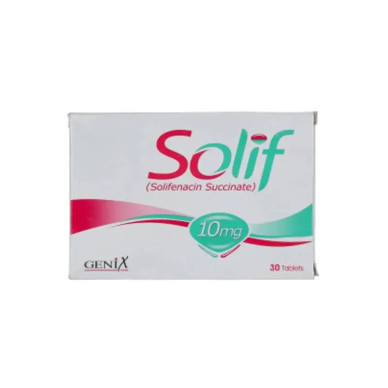 Solif 10mg Tablets – Solifenacin for Overactive Bladder – Available in Pakistan
