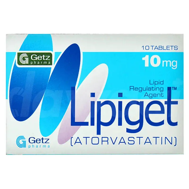 Lipiget Tablets 10mg ��� Atorvastatin for Cholesterol Control