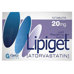 Lipiget Tablets 20mg – Atorvastatin for Cholesterol Control