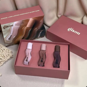 Gisou Glazed Lip Oil Trio