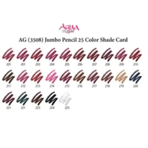 Aqua Color Line Jumbo Pencil Shade 211 colour swatch – View Product Detail