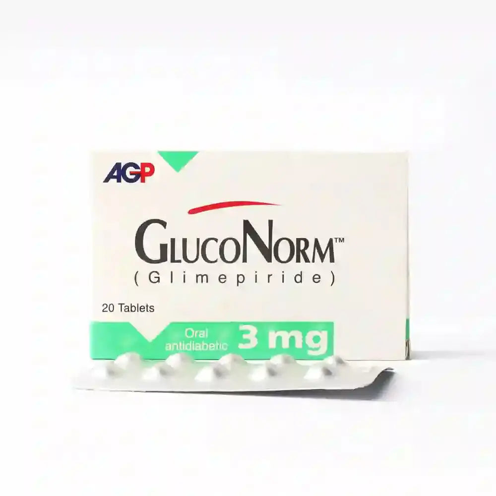 Gluconoram 3mg (20's) Tablets