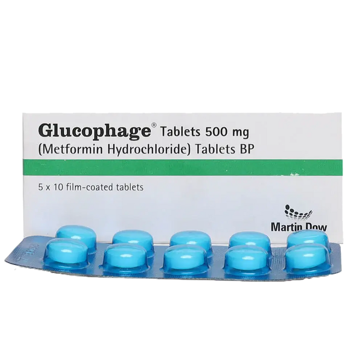 GLUCOPHAGE 500MG Tab 50's (Metformin) MERCK SERONO LTD