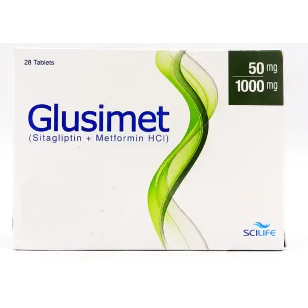 Glusimet 50/1000mg Tablets