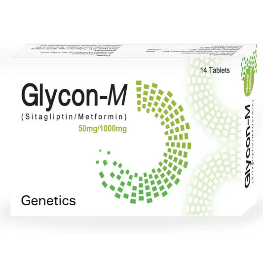 Glycon M 50/1000mg Tablets – Sitagliptin & Metformin for Type 2 Diabetes – Available in Pakistan