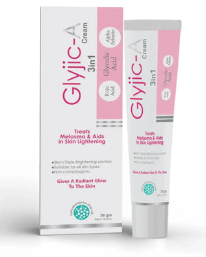 Glyjic-A Glycolic Acid Melasma Treatment & Skin Lightening Cream 30g