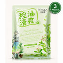 BIOAQUA Green Tea Extract Plant Essence Facial Sheet Mask photo 5