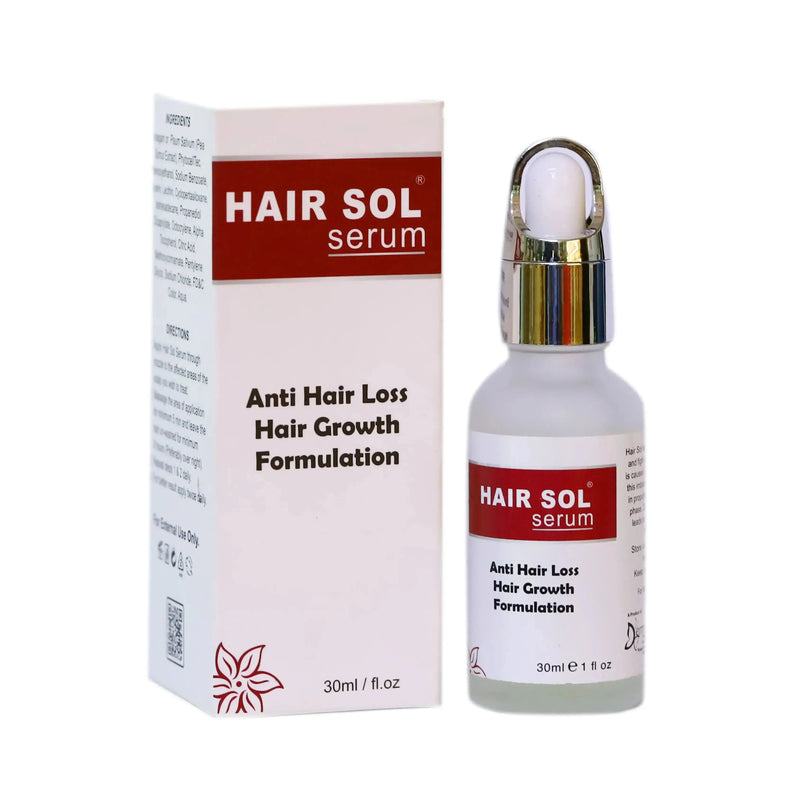 Hair Sol Serum for Hair Fall Reduction and Natural Regrowth