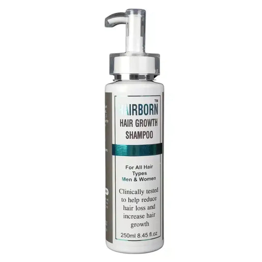 Hairborn Hair Growth Shampoo (250ml) by Kaloss Pharma - Stimulate Hair Growth in Pakistan| derma.pk