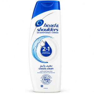 Head & Shoulders 2-in-1 Classic Clean Anti-Dandruff Shampoo + Conditioner 400ml