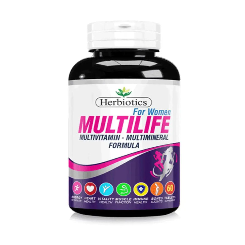 Herbiotics Multilife Tablets (Complete Multivitamin & Mineral)