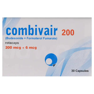 Combivair Rotacaps 200/6mcg – Asthma and COPD Treatment with Budesonide and Formoterol