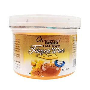 Glamorous Face Halawa Finger Wax Honey 150g