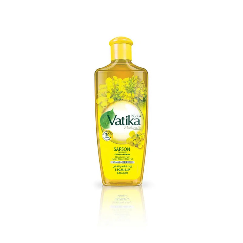 Vatika Naturals Sarson Enriched Hair Oil, 100ml