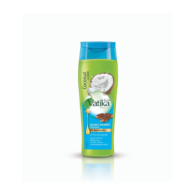Dabur Vatika Coconut & Castor Shampoo, 185ml