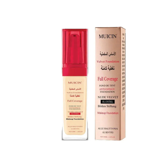 Muicin Nude Velvet Full Coverage Foundation 01 – Available in Pakistan