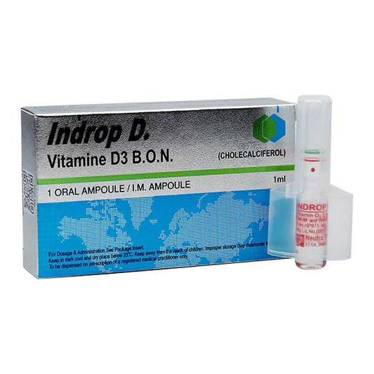 Indrop-D Oral/IM Injection 200,000 IU ��� Vitamin D3 Supplement for Deficiency