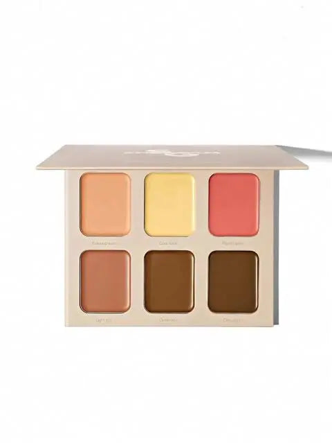 Sheglam Stereo Face SIX Color Powder Palette – front of packaging