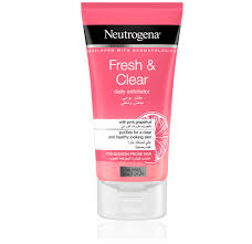 Neutrogena Fresh & Clear Daily Exfoliator Face Wash with Pink Grapefruit 150ml