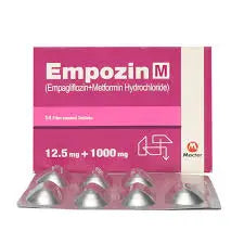Empozin M 12.5mg/1000mg Tablets – Empagliflozin & Metformin for Type 2 Diabetes