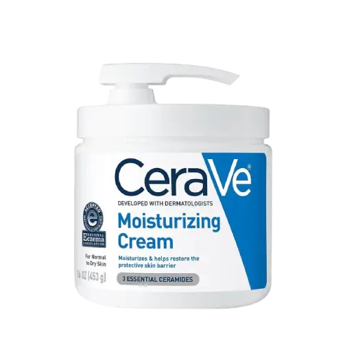 Cerave Moisturizing Cream 453gm for normal to dry skin (with pump) product photo