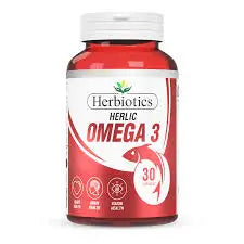 Herbiotics Herlic Capsules — Garlic Extract Supplement for Heart & Cholesterol Health