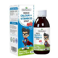 Herbiotics Rexis-D Syrup 120ml — Digestive Enzyme Supplement – Available in Pakistan