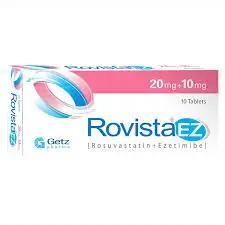 Rovista Ez Tablets 20mg/10mg – Dual Cholesterol Control for Heart Health – Available in Pakistan