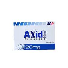 Axid Neo Capsules 20mg – Esomeprazole for Acidity, Heartburn & Ulcer Relief