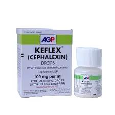 Keflex 100mg/mL Paediatric Drops 10ml