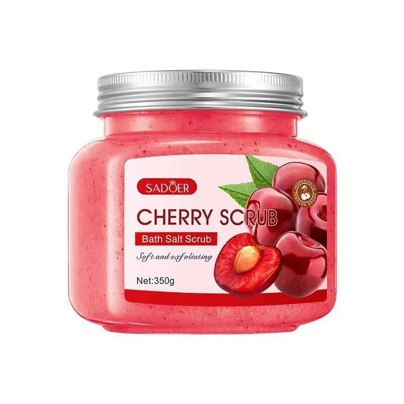 SADOER Cherry Bath Salt Body Scrub 350g