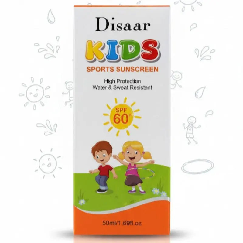 DISAAR Kids Sports Waterproof Sunscreen SPF60+ 50ml