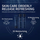 VEZE Men's 3-in-1 Skincare Gift Set - Oil Control Cleanser, Toner & Lotion photo 4