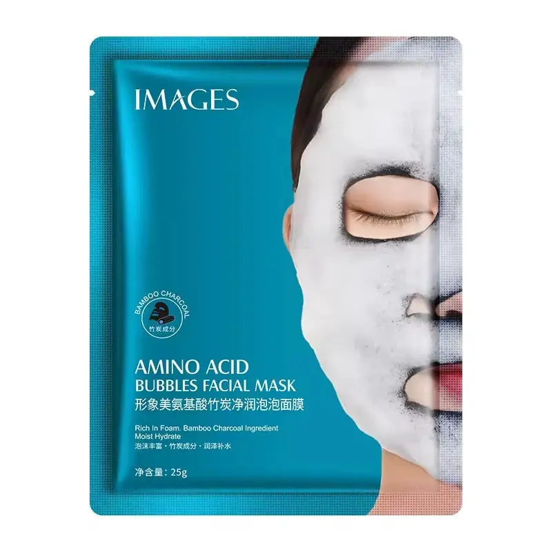 IMAGES Amino Acid Bamboo Charcoal Bubble Face Sheet Mask 25g