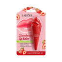 SADOER Premium Strawberry Lip Balm - 24H Moisturizing Lip Care - 6g photo 1