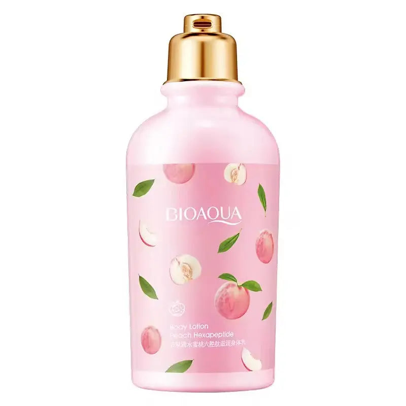 BIOAQUA Peach Extract Hexapeptide Extract Body Lotion 250g