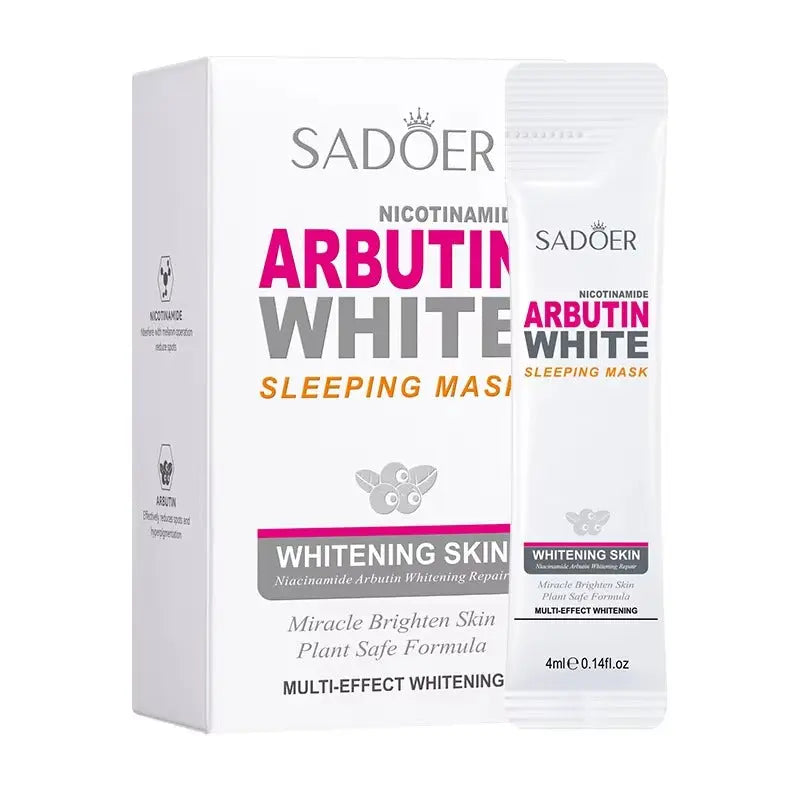 Sadoer Nicotinamide Arbutin White Sleeping Mask 4ml x 20Pcs