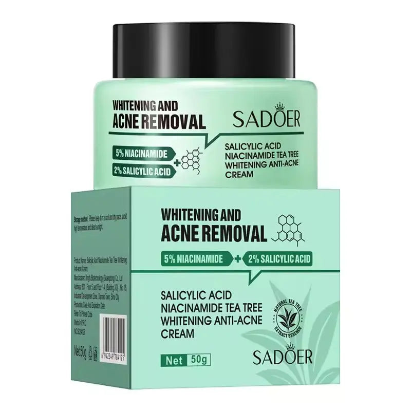 SADOER Salicylic Acid Niacinamide Anti-Acne Cream 50g