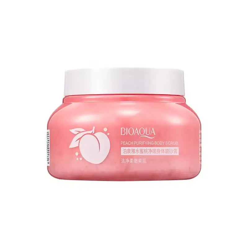 BIOAQUA Peach Body Exfoliating Scrub – 250g | Deep Cleansing & Smoothing