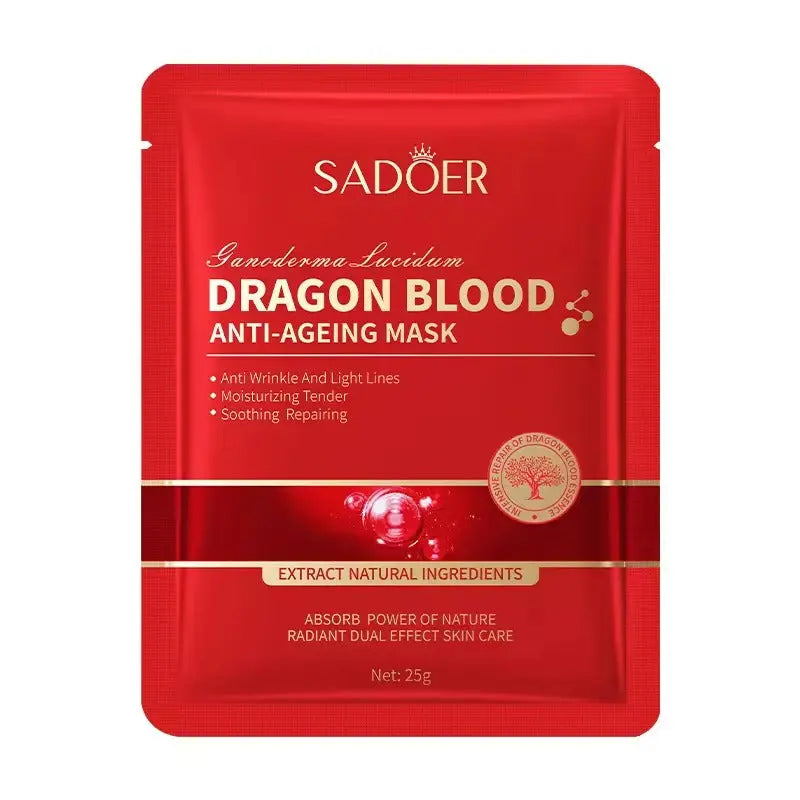 SADOER Dragon Blood Anti-Ageing Facial Sheet Mask 25g