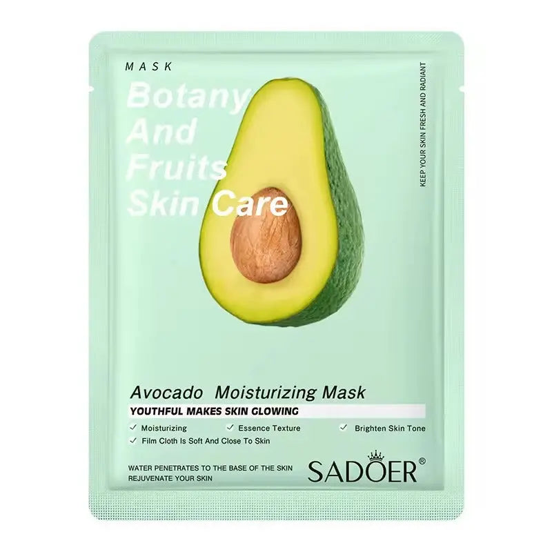 SADOER Botany And Fruits Avocado Moisturizing Face Sheet Mask