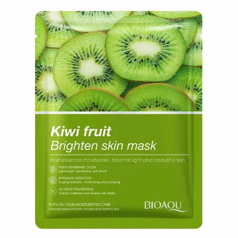 BIOAQUA Kiwi Fruit Brighten Skin Face Sheet Mask 25g