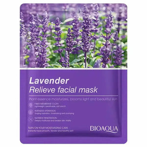 BIOAQUA Lavender Relieve Face Sheet Mask 25ml
