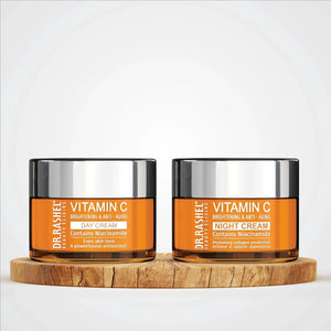 Dr Rashel Pack of 2 Vitamin C Brightening & Anti Aging Day And Night Cream