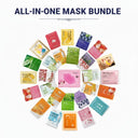 BIOAQUA & SADOER Random Pack of 15 - Sheet Mask + Eye & Lip Mask Bundle - Assorted Variants (Sent at Random Based on Availability) photo 1