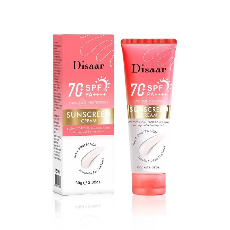 DISAAR Brightening Sunscreen Cream SPF70 PA++++ 80g