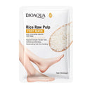 BIOAQUA Rice Exfoliating Smooth Foot Mask 35ml photo 1