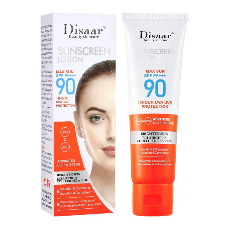DISAAR Sunscreen Lotion SPF90 MAX SUN PA+++ 50ml