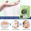 BIOAQUA Green Tea & Blueberry Hydrating Rejuvenating Facial Sheet Mask 25ml photo 4