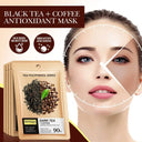 BIOAQUA Dark Tea & Coffee Hydrating Antioxidant Facial Sheet Mask 25ml photo 3